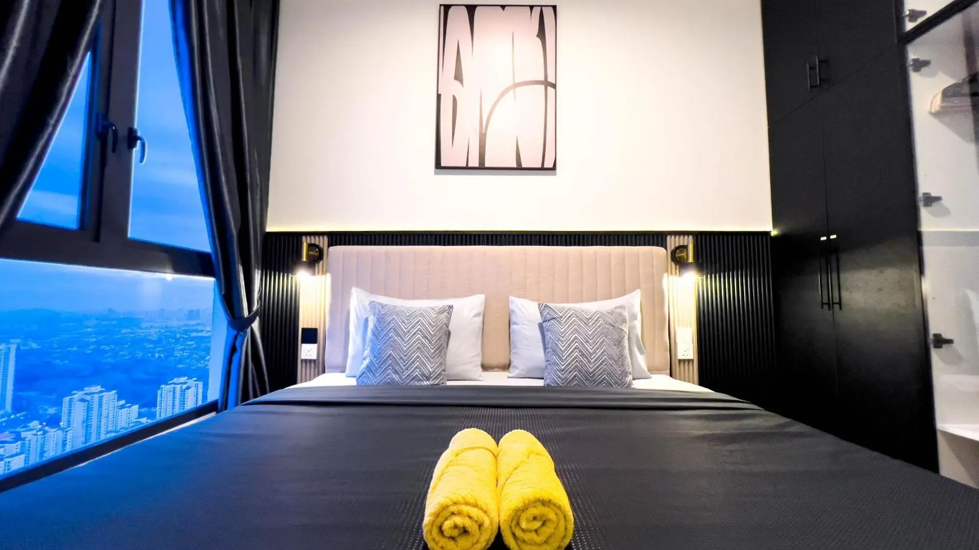 Apartmán Premier Stay Kl - Bangsar South - King Bed - Work Space - Near Lrt, Ve, Conexxion Kuala Lumpur Malajsie